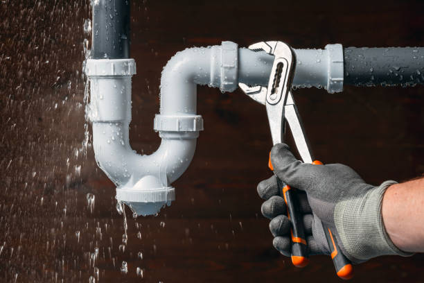 Professional Emergency Plumber technician working in Oostburg, WI